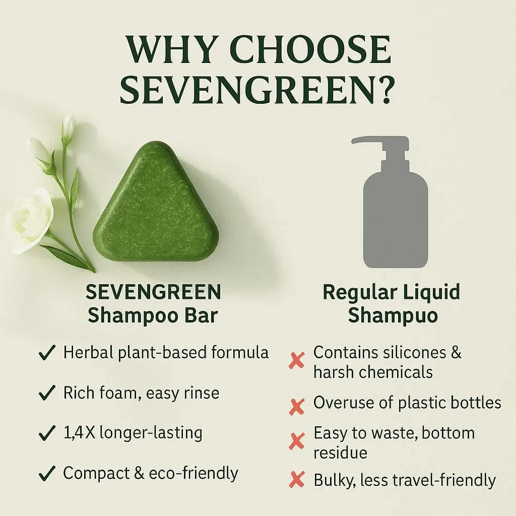 Seven Green Shampoo Bar